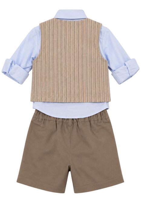 Classic beige baby outfit Manuel Ritz | 44224BEIGE